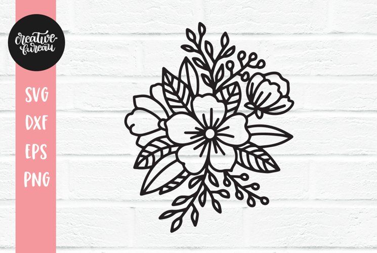 Download Flowers Svg Floral Corner Svg Floral Border Svg 371366 Svgs Design Bundles In 2021 Flower Svg Files Floral Border Flower Svg