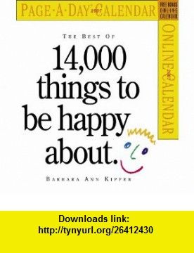 The Best Of 14 000 Things To Be Happy About Calendar 2007 Page A The Best Of 14 000 Things To Be Happy About Calendar 2007 Page A