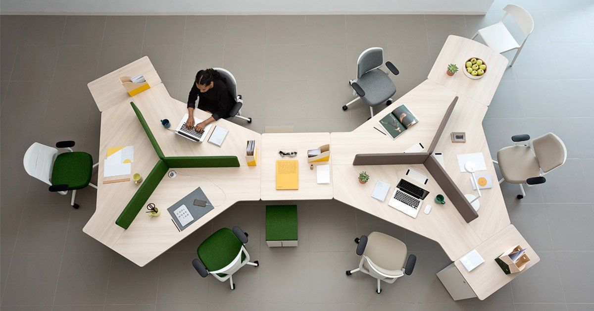 ACTIU twists the workspace with rhythm, freshness and flexibility