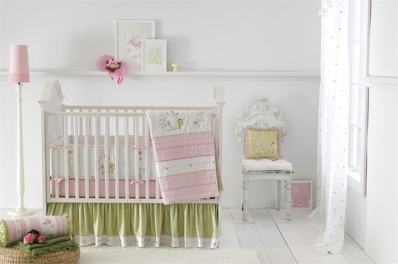 Sweet Pink And Green Nursery With A Fairyland Theme Sweet Pink And Green Nursery With A Fairyland Theme