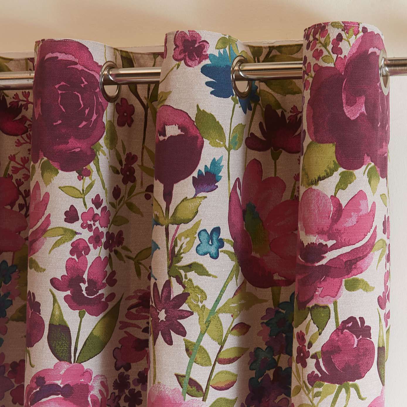 Misty Moors Plum Thermal Eyelet Curtains Dunelm Curtains Plum Curtains Ready Made Eyelet Curtains