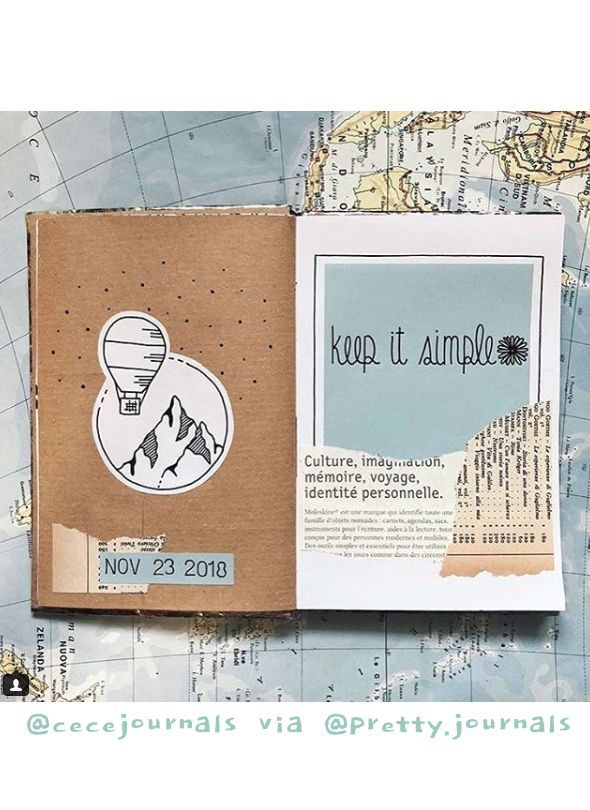 Get Inspired by these 20+ Art Journalers on Instagram: meet @cecejournals via @pretty.journals on #joyfulartjournaling #artjournalinspiration