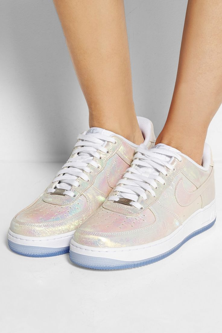 NIKE Air Force 1 iridescent leather Tênis Happy Feet NIKE Air Force 1 iridescent leather Tênis Happy Happy Tênis Feet e6a855