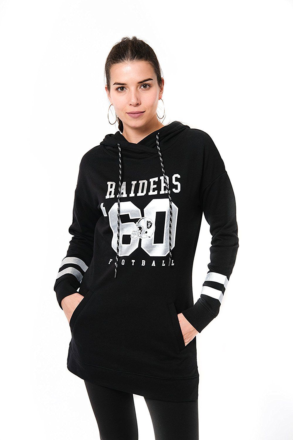 Ultra Game NFL Mens French Terry Hoodie Sweatshirt