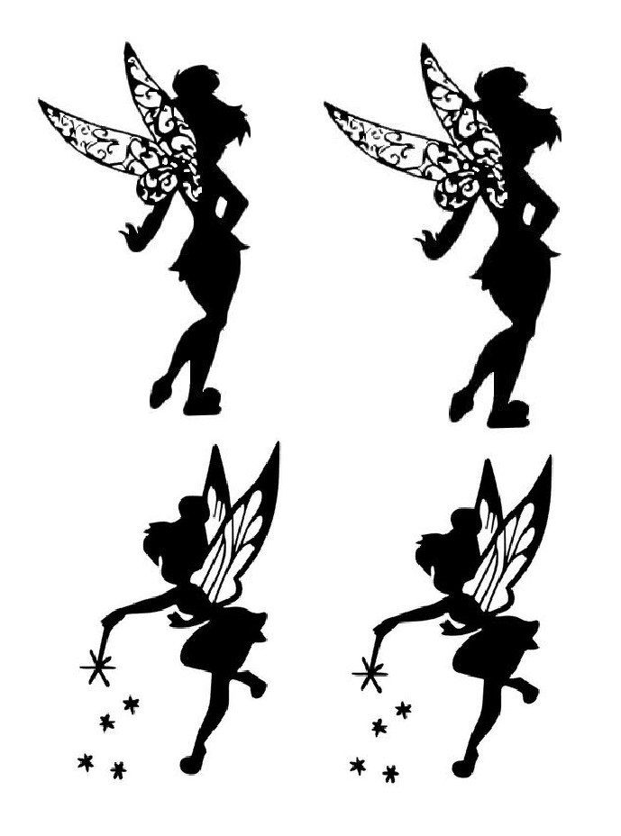 Fairy Silhouette 4 electronic go impression printable instantaneous graphic relating to Fairy Silhouette Printable known as Fairy Silhouette 4 electronic move graphic printable prompt