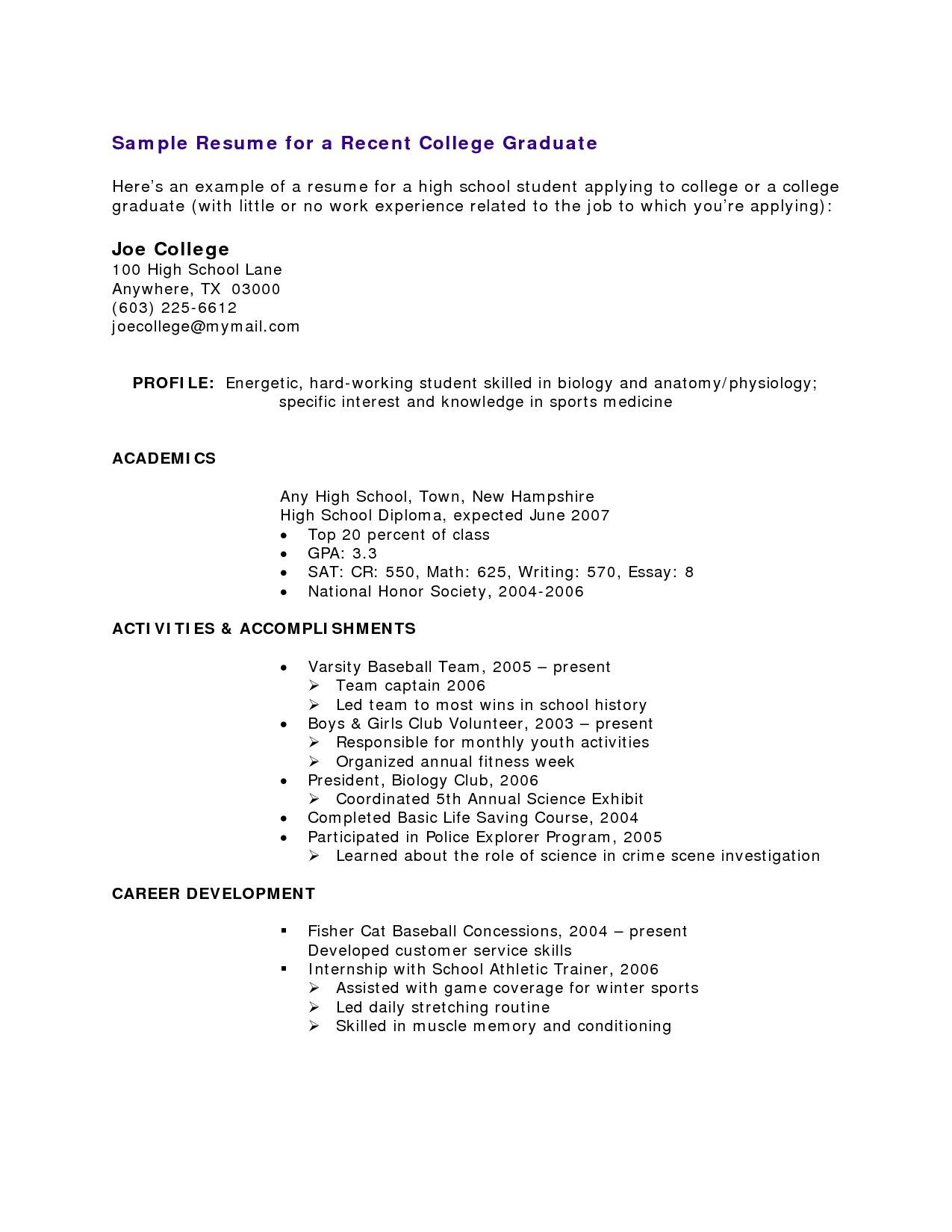no college 4 resume examples sample resume resume resume templates
