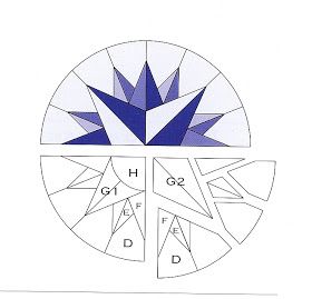 Making the Stars with Freezer Paper Piecing