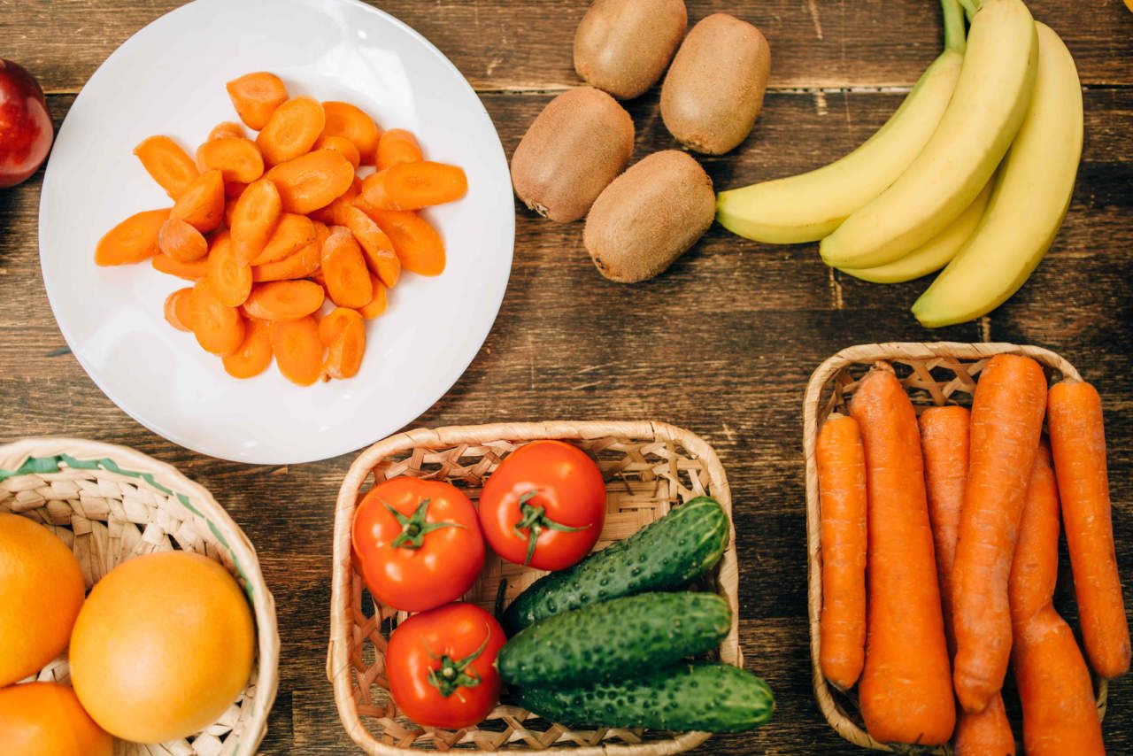 dieta senza verdure frutta