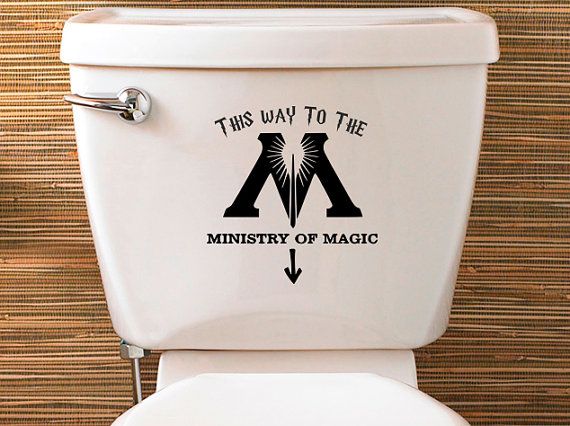Wc Aufkleber Harry Potter harry potter inspiriert ministry of magic wc aufkleber Wc Aufkleber Harry Potter harry potter inspiriert ministry of magic wc aufkleber