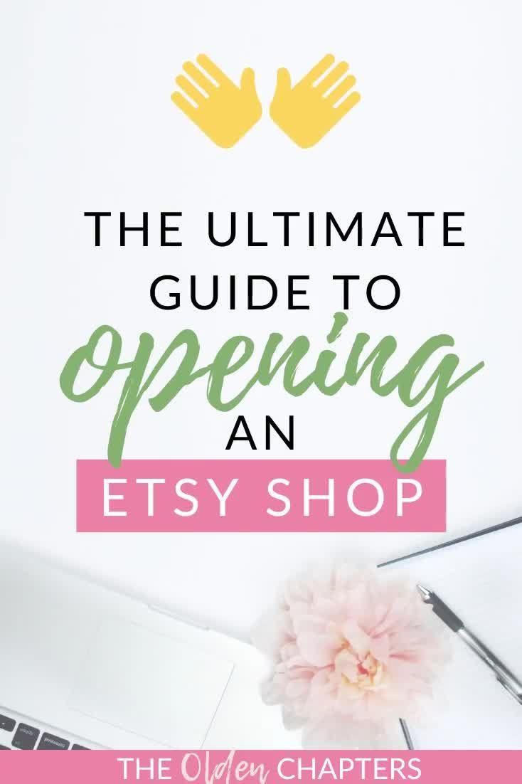 The Ultimate Guide to Starting an Etsy Shop