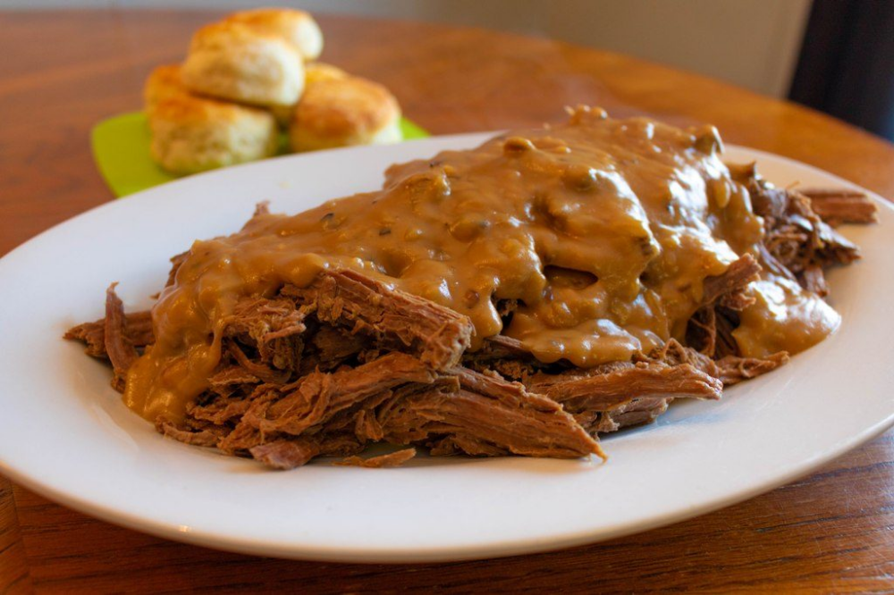 Crockpot Venison Roast with Onion Gravy Venison recipes Crockpot Venison Roast with Onion Gravy Venison recipes
