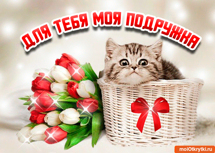 Открытки гифы подруге, вращающийся