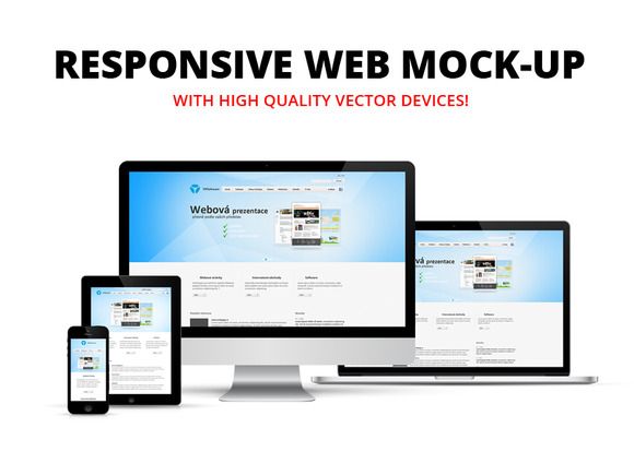 website mockups