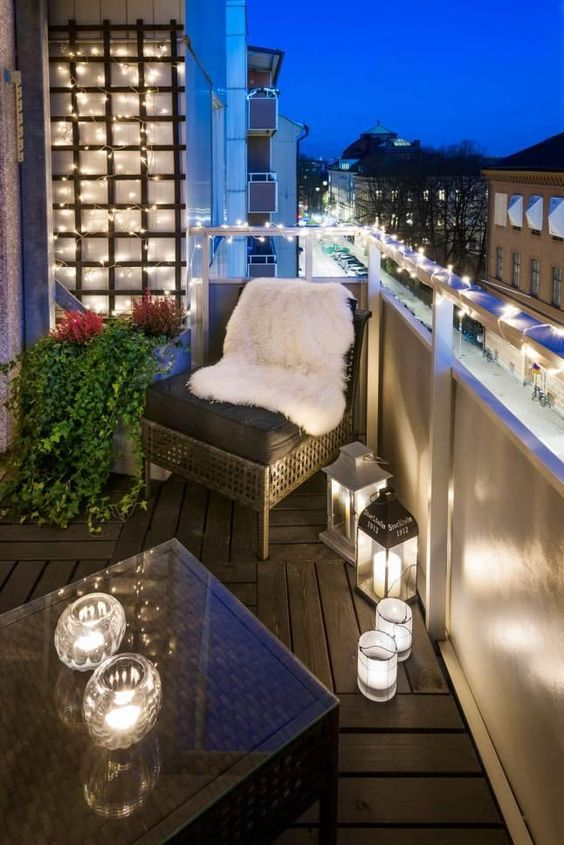 Arredo Balcone Balcony Giardino Sul Balcone Dell Appartamento
