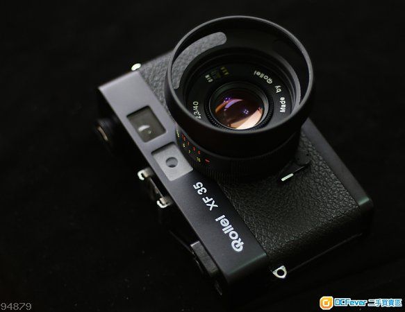 出售 Rare 漂亮的 Rollei 35 Sonnar 大光圈 98 美品 連遮光罩 Dcfever Com Lens Hood Lens Photography