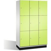 CP CAMBIO locker cabinet with steel doors – 9 lockers …