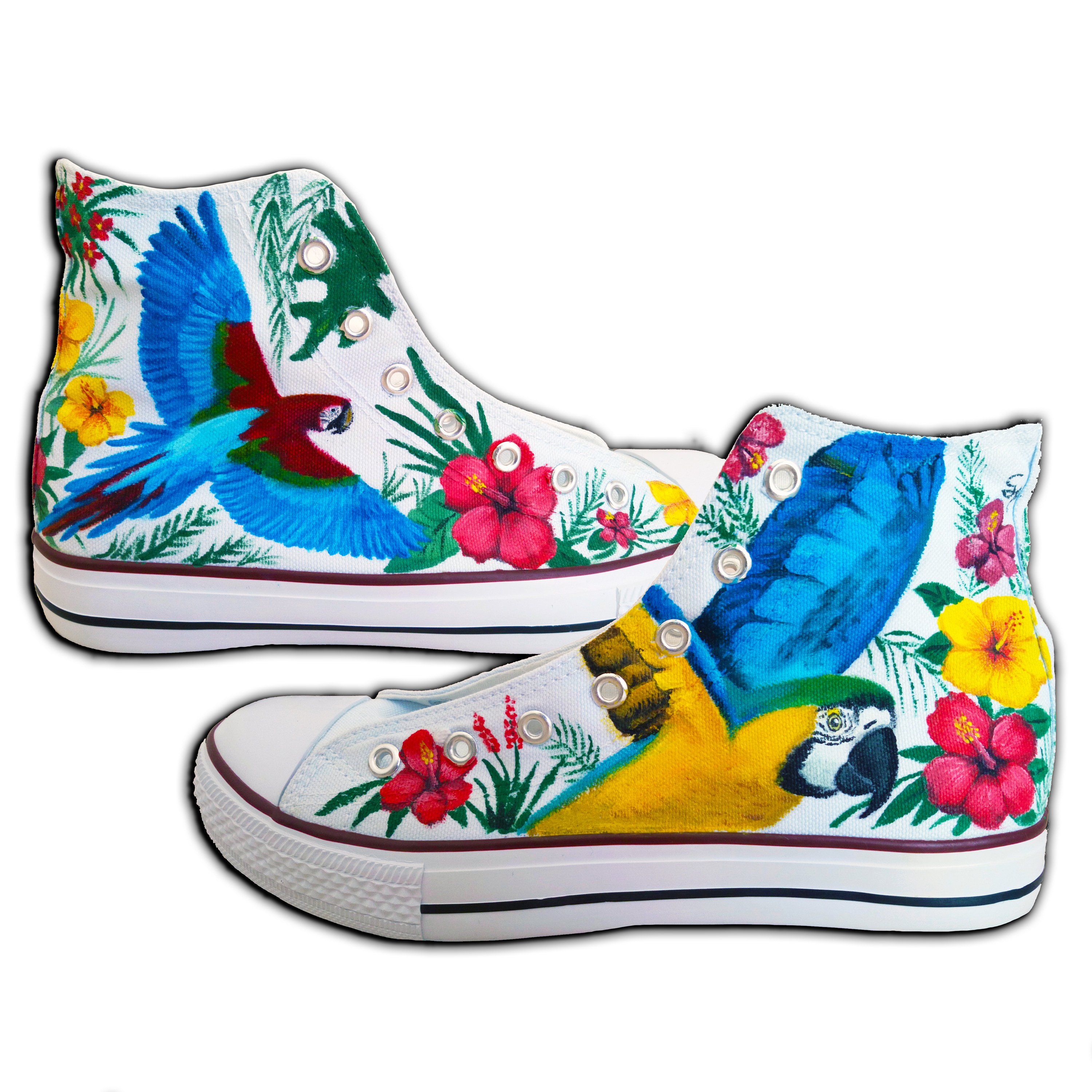 converse fantasia fiori