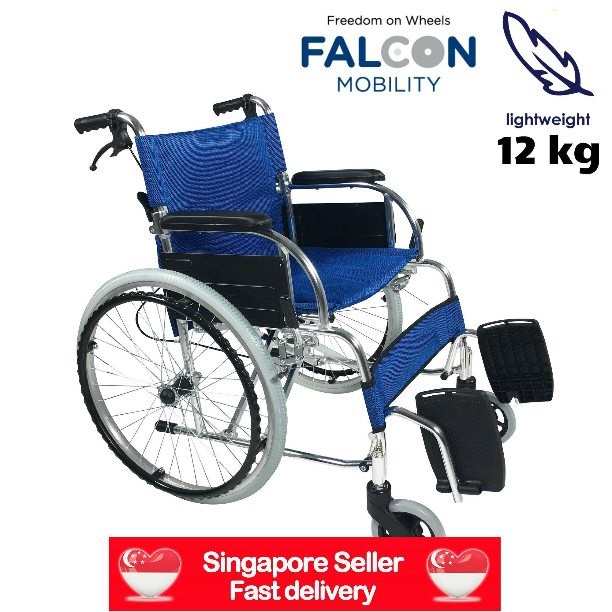 Finally, our Falcon Aluminium Wheelchair is back in stock