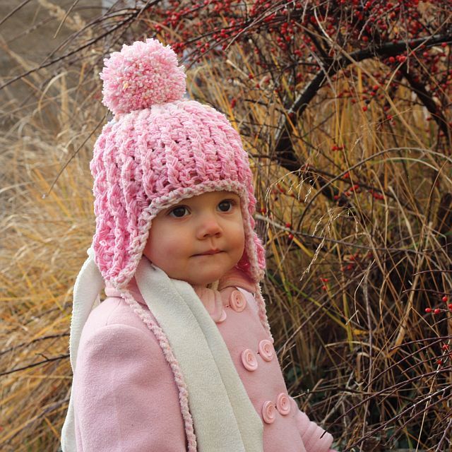 Komplet růžové háčkované čepičky a rukaviček – Caramilla Winter Hats, Crochet Hats, Fashion, Knitting Hats, Moda, Fashion Styles, Fashion Illustrations
