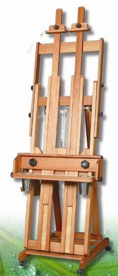 How To Build An H Frame Easel - WoodWorking Projects