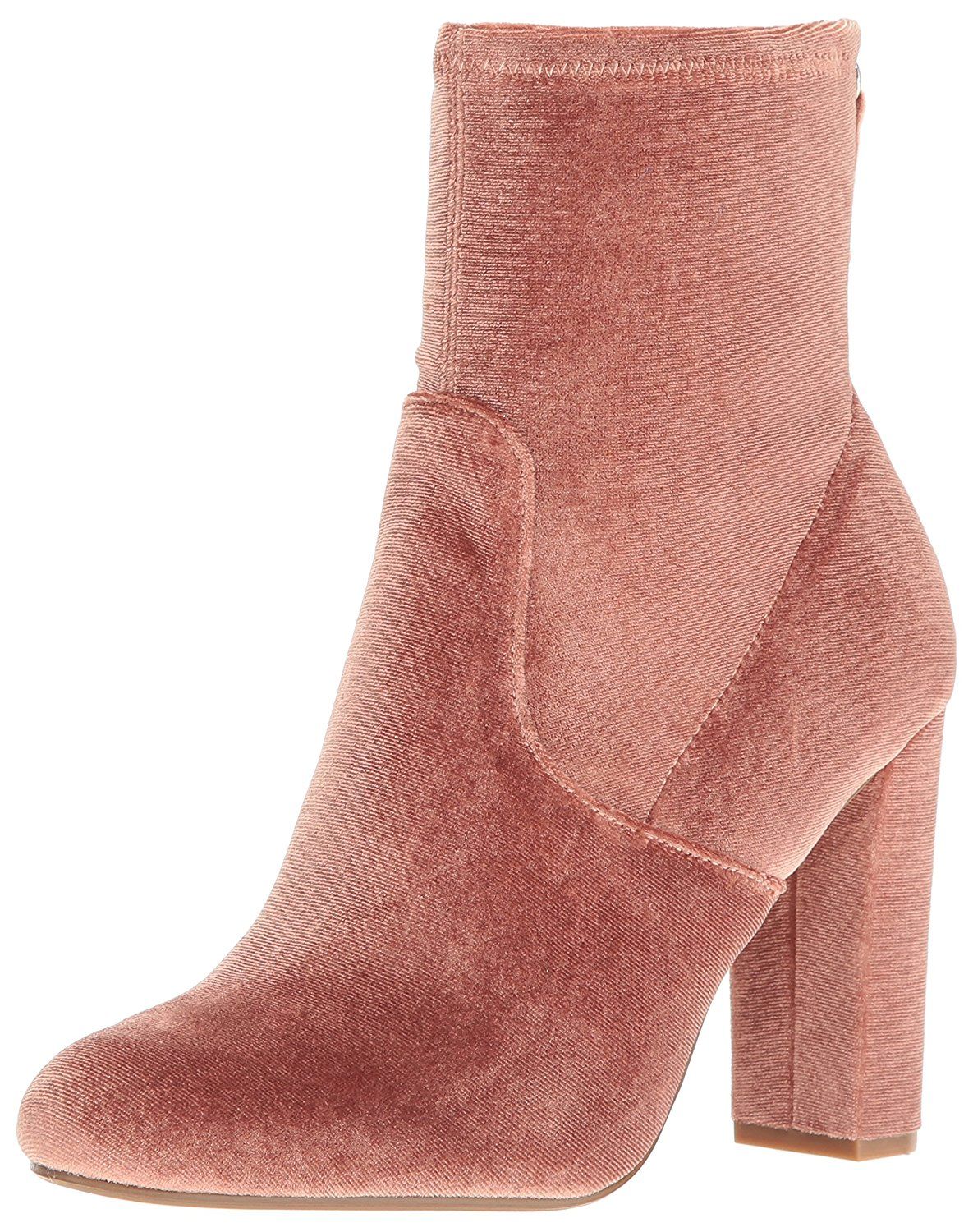Amazon.com | Steve Madden Women's Brisk-V Ankle Bootie, Blush Velvet ... Amazon.com | Steve Madden Women's Brisk-V Ankle Bootie, Blush Velvet,