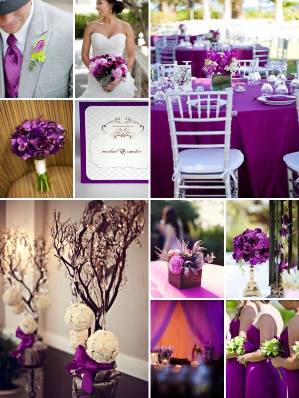 Purple Vision Board The Day I Get To Marry My Best Friend Purple Vision Board