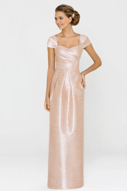 Style 140l Bridesmaid Dress By Alexia Designs Shantung Style 140l Bridesmaid Dress By Alexia Designs Shantung With Box Pleated Skirt