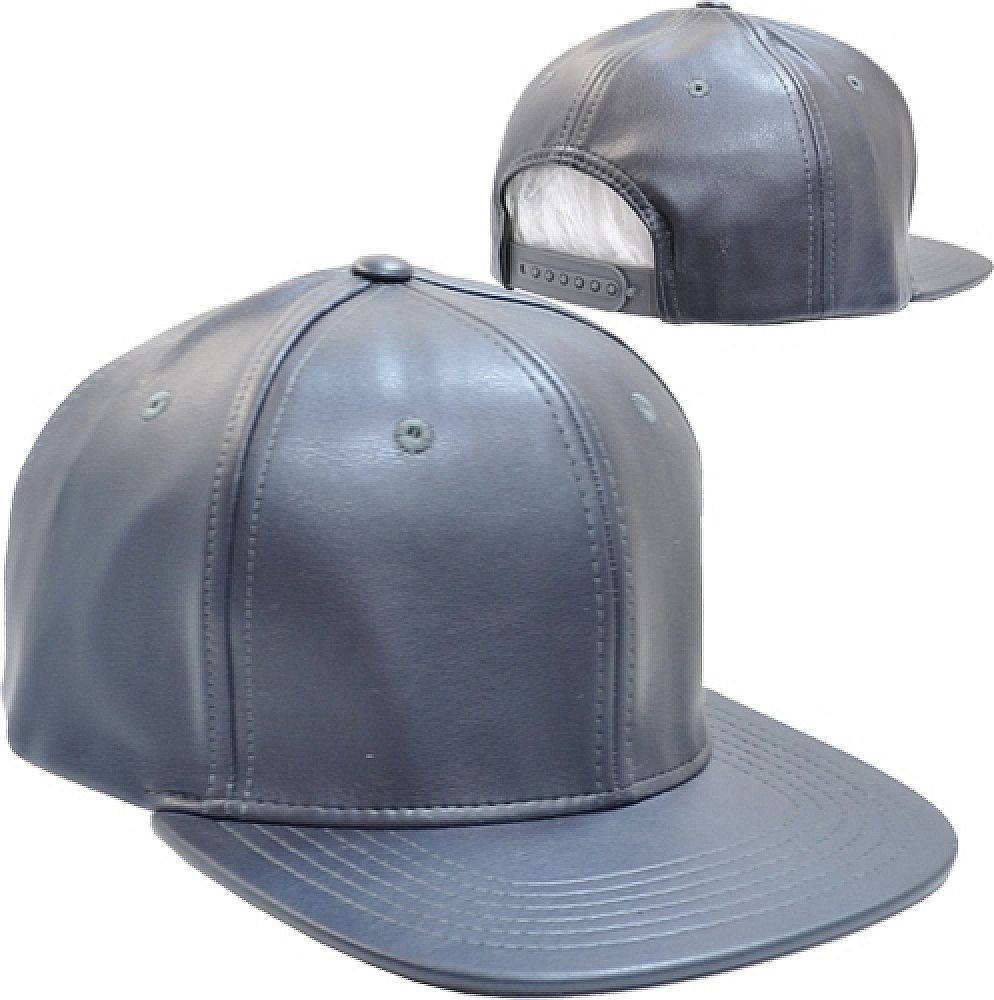 PLAIN CHARCOAL SNAPBACK POLYESTER CAP PLAIN CHARCOAL SNAPBACK POLYESTER CAP