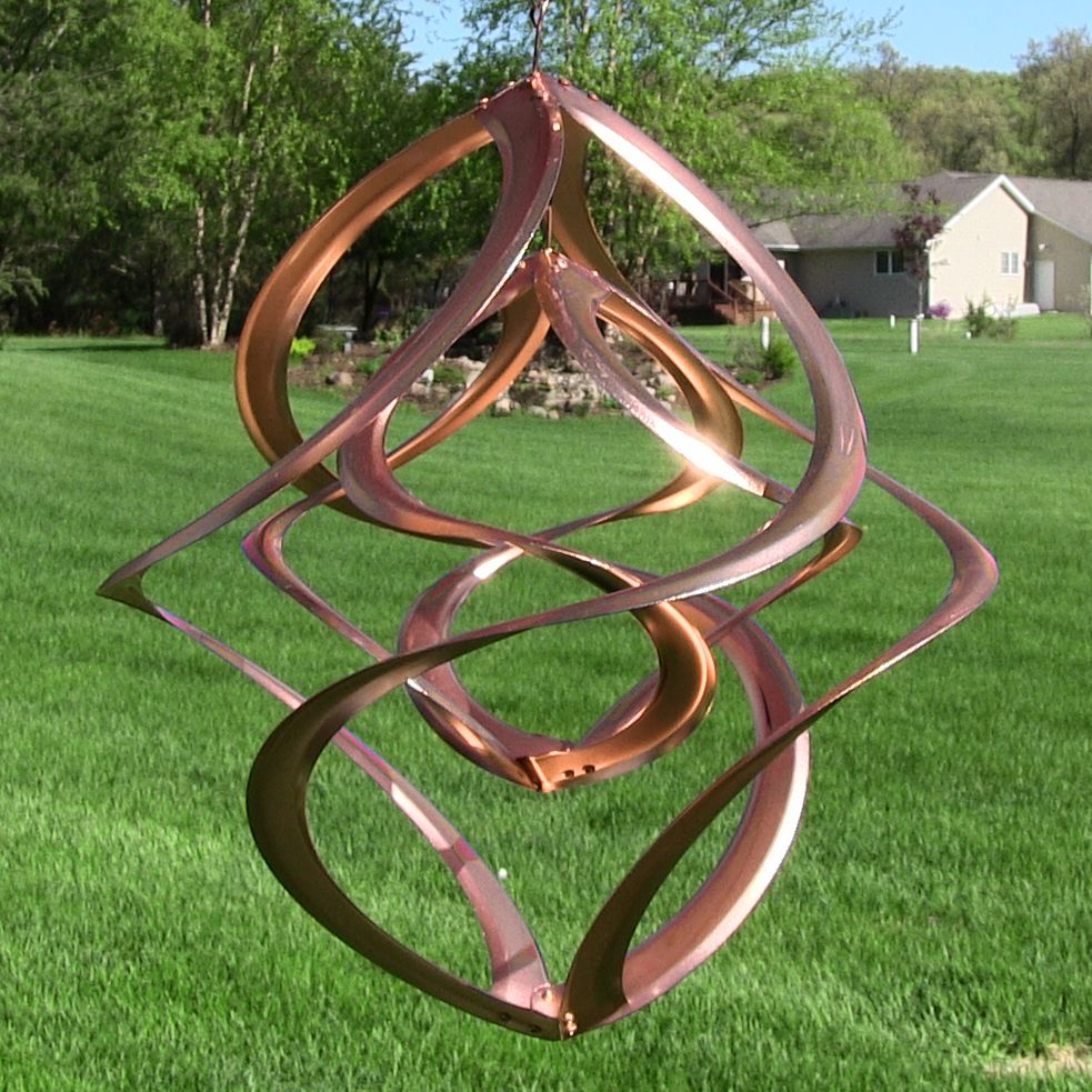 Pin by Julie Palmer on do it yourself Copper wind spinners, Garden