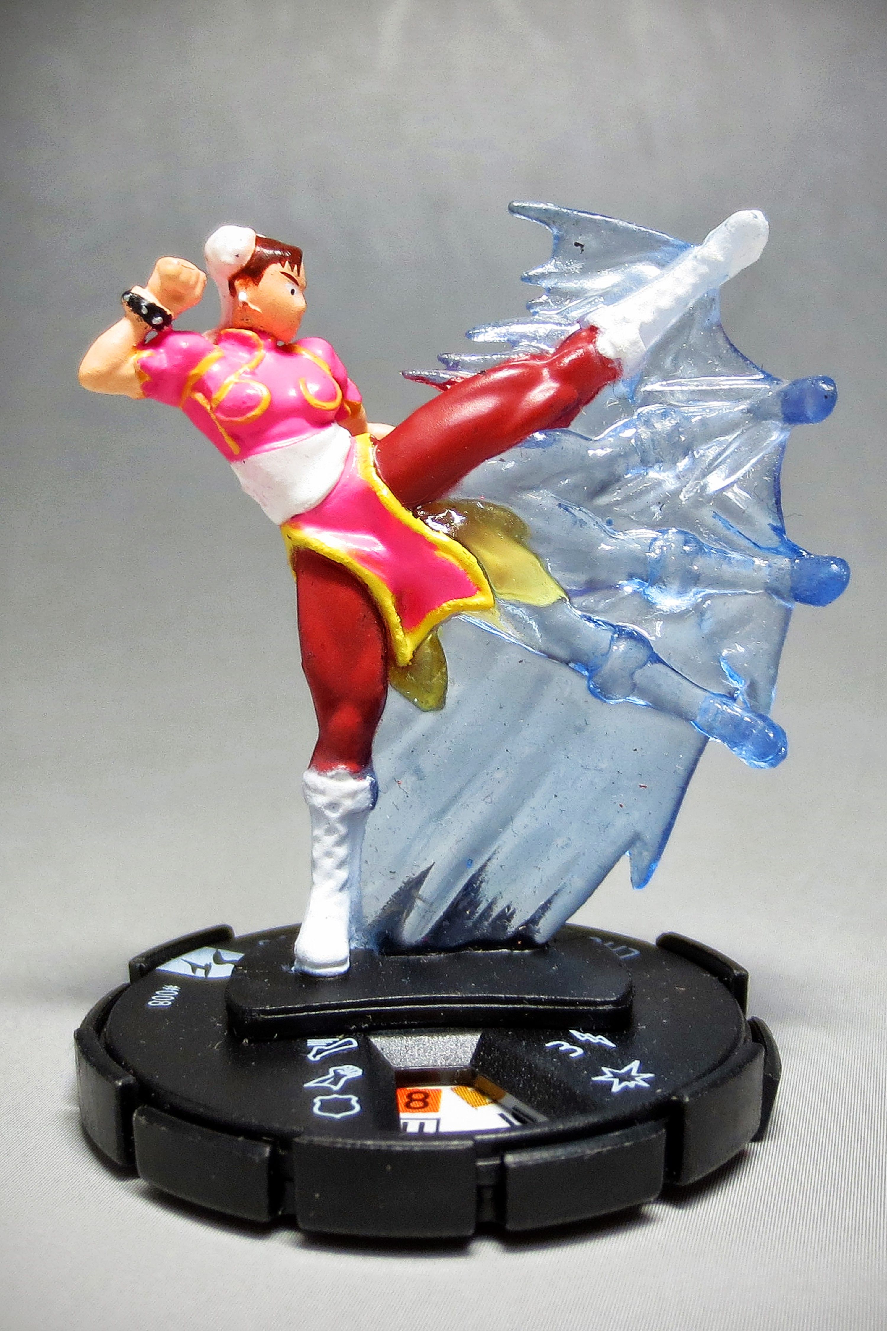 Street Fighter Heroclix 08 Chun Li ヒーロー Street Fighter Heroclix 08 Chun Li ヒーロー