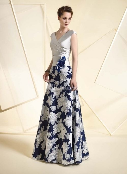 A1821, Ángela Ariza Lovely Dresses, Beautiful Gowns, Elegant Dresses, Beautiful Outfits, Mother Of Groom Dresses, Mothers Dresses, Dresses To Wear To A Wedding, Wedding Outfit, Night Dress
