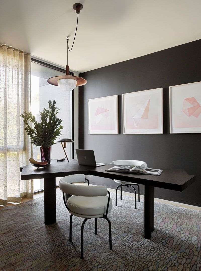 This House In San Francisco Presents A Modern Face To The Street Modern Home Office Elegant Home Decor Home Decor