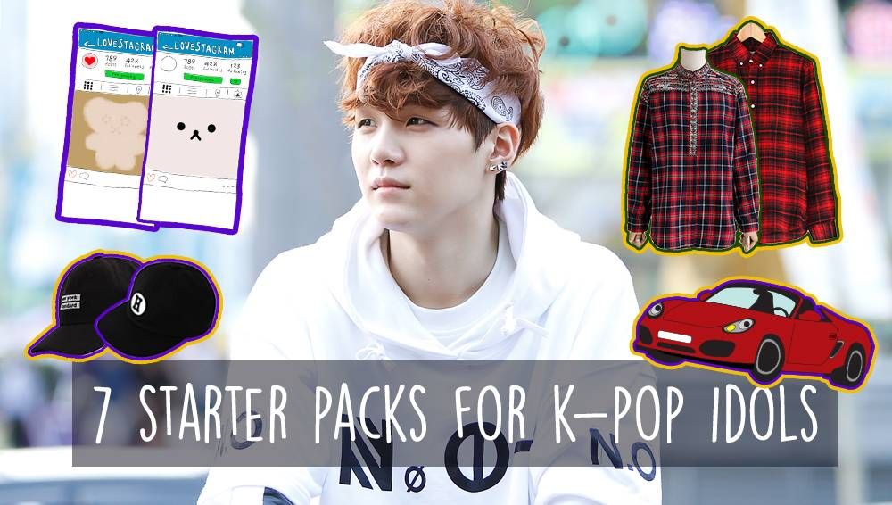 7 Starter Packs For K Pop Idols Kpop Idol Starter Pack Starter Packs Meme