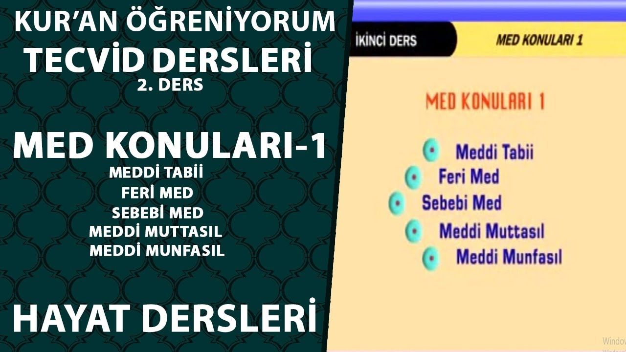 Med Konulari 1 Tecvit Dersleri Youtube In 2021 Youtube Med Konulari 1 Tecvit Dersleri Youtube In 2021 Youtube
