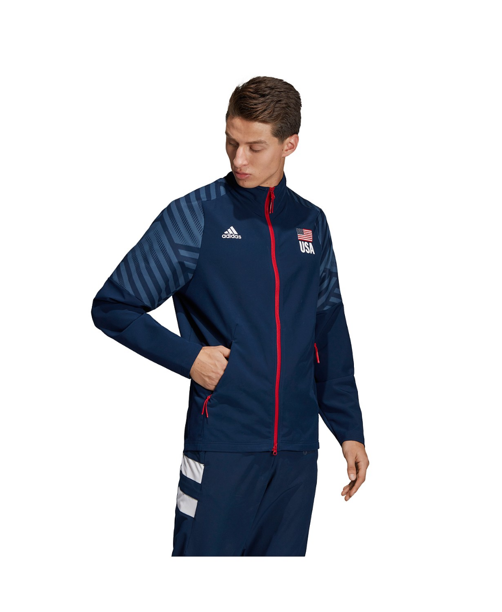 Куртка для мужчин adidas USA Volleyball Warm Up & отзывы - пальто и ...