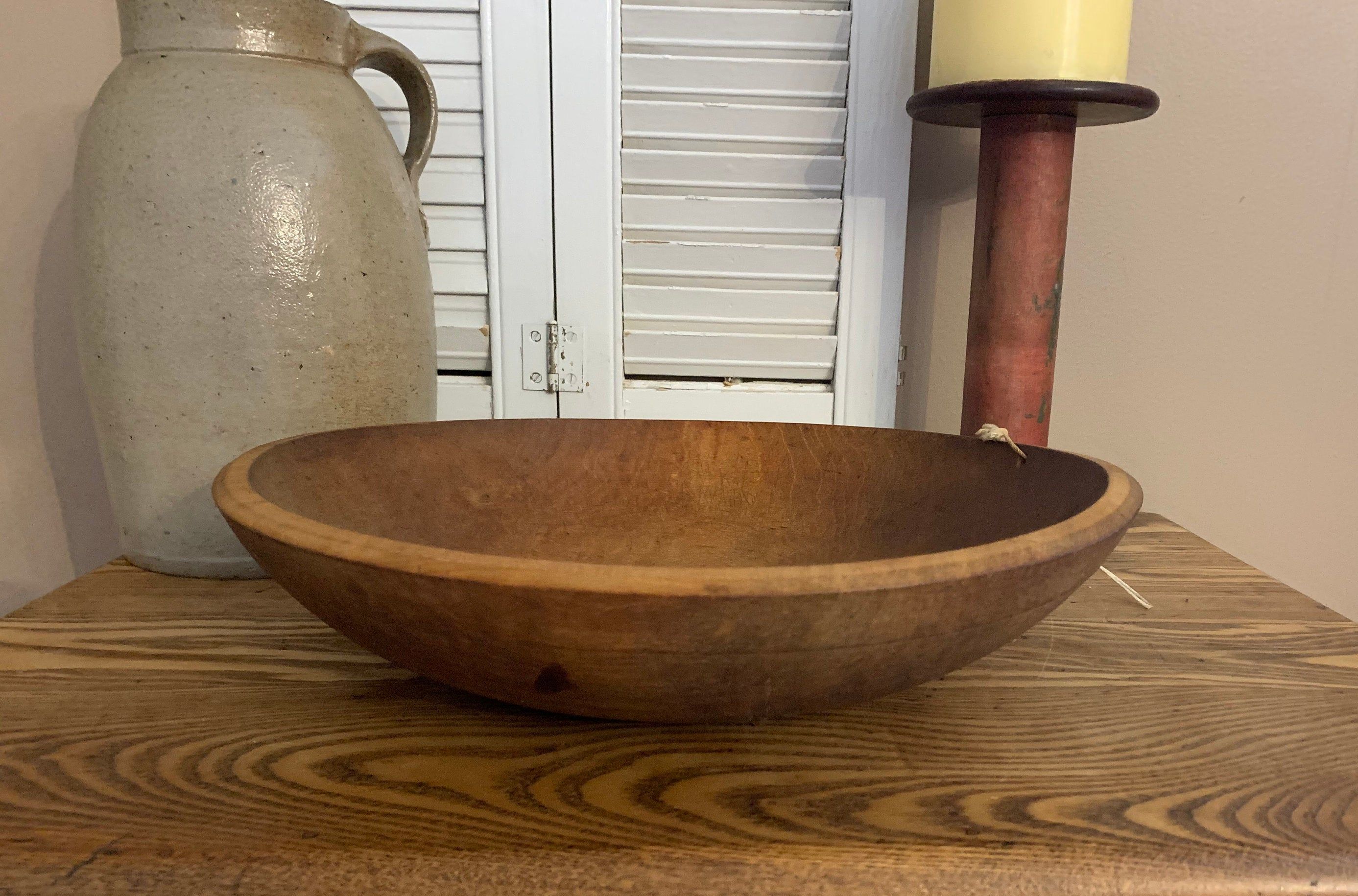 Rustic Antique Wooden Bowl Large 13 Diameter Vintage Wood Farmhouse Decor In 2020 Wooden Bowls Vintage Wood Rustic Rustic Antique Wooden Bowl Large 13 Diameter Vintage Wood Farmhouse Decor In 2020 Wooden Bowls Vintage Wood Rustic