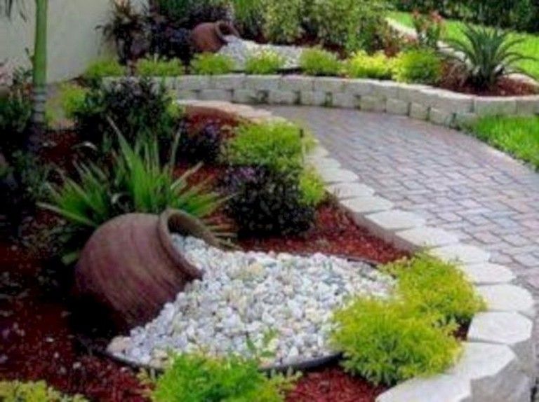 40+ Gorgeous Simple And Cheap Landscape Ideas For Front Yard - Page 14