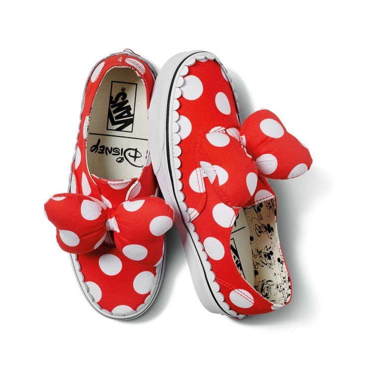 vans x disney mickey mouse's 90th authentic shoes