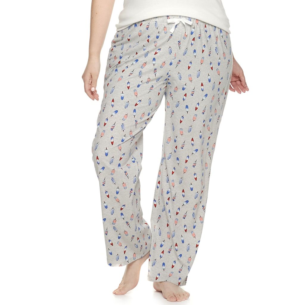 Plus Size SO® Knit Pajama Pants Juniors' SO® Pajamas: Knit Pants, Sleep