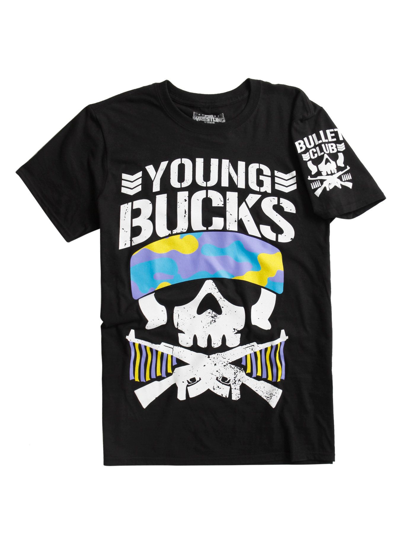 Bullet club 7/" AEW WWE Elite Basic Retro figure T-Shirt
