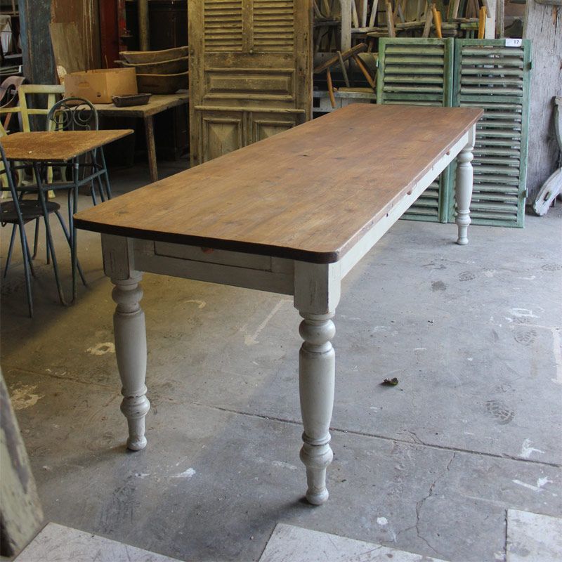 Victorian Pine Dining Table 8ft 11 victorian dining table | Tables » Victorian Pine Dining Table 8ft 11