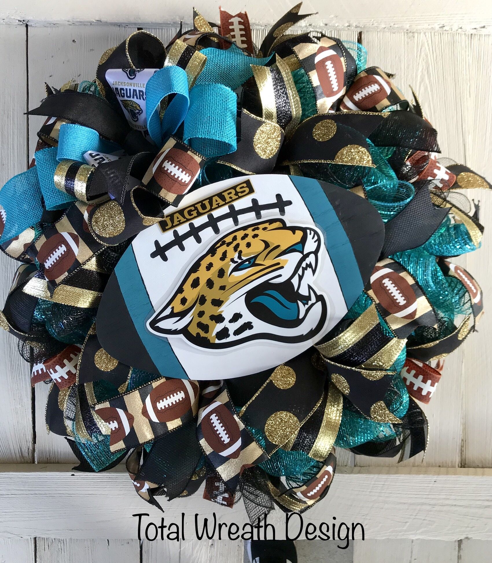 Jacksonville Jaguars wreath