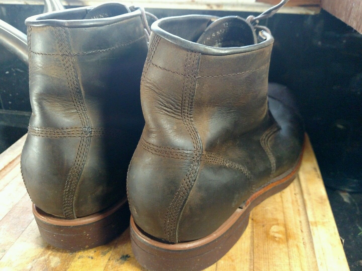 chippewa boot ll bean katahdin iron works ankle boots size 13 sure iron works