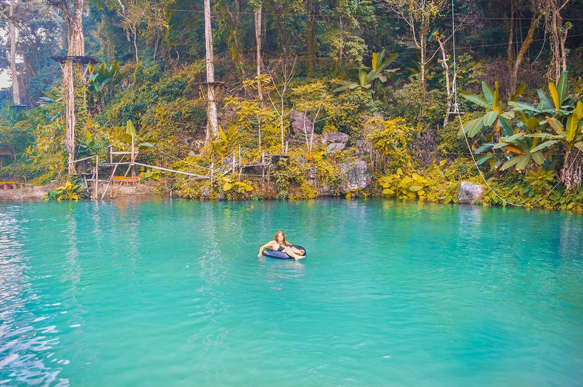 Visit Blue Lagoon Three In Vang Vieng Laos Southeast Asia Travel Asia Travel Asia Destinations