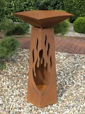 Rostsäule Rita + Schale XL Rost rostig Säule Säulen Garten ... Rostsäule Rita + Schale XL Rost rostig Säule Säulen Garten ...