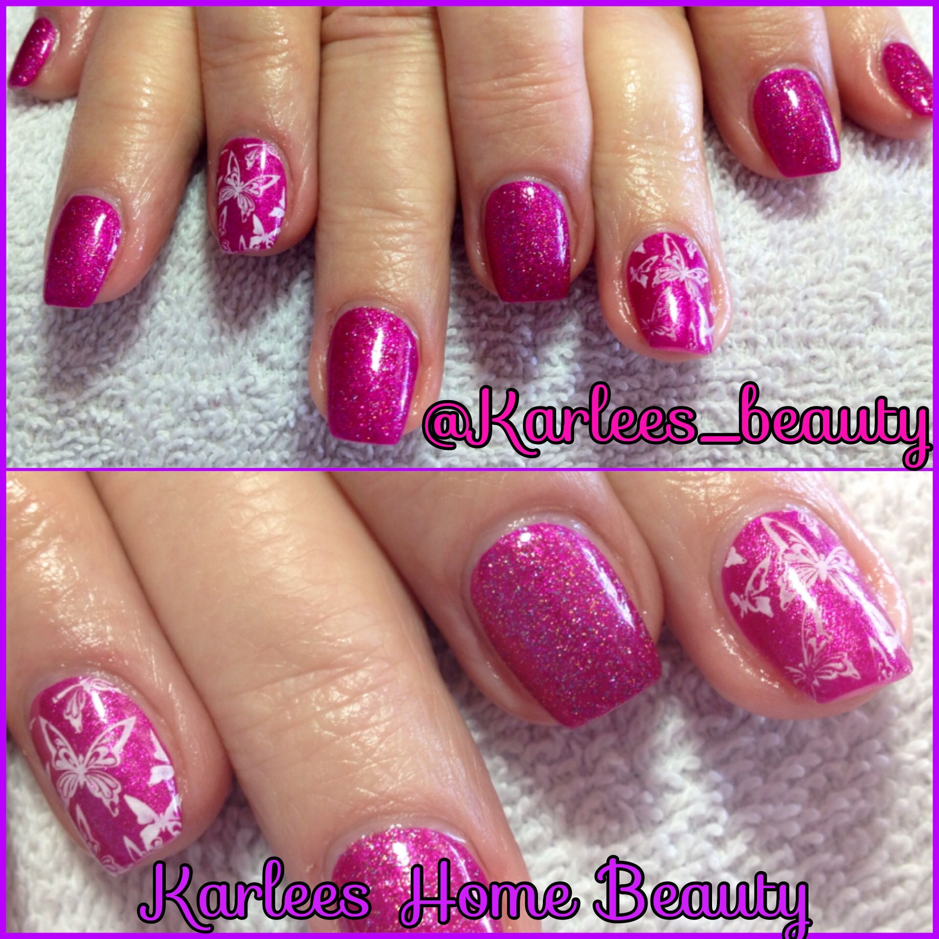 Acrylic Nails With Chad Prevost Color Wild Rose And Kiss