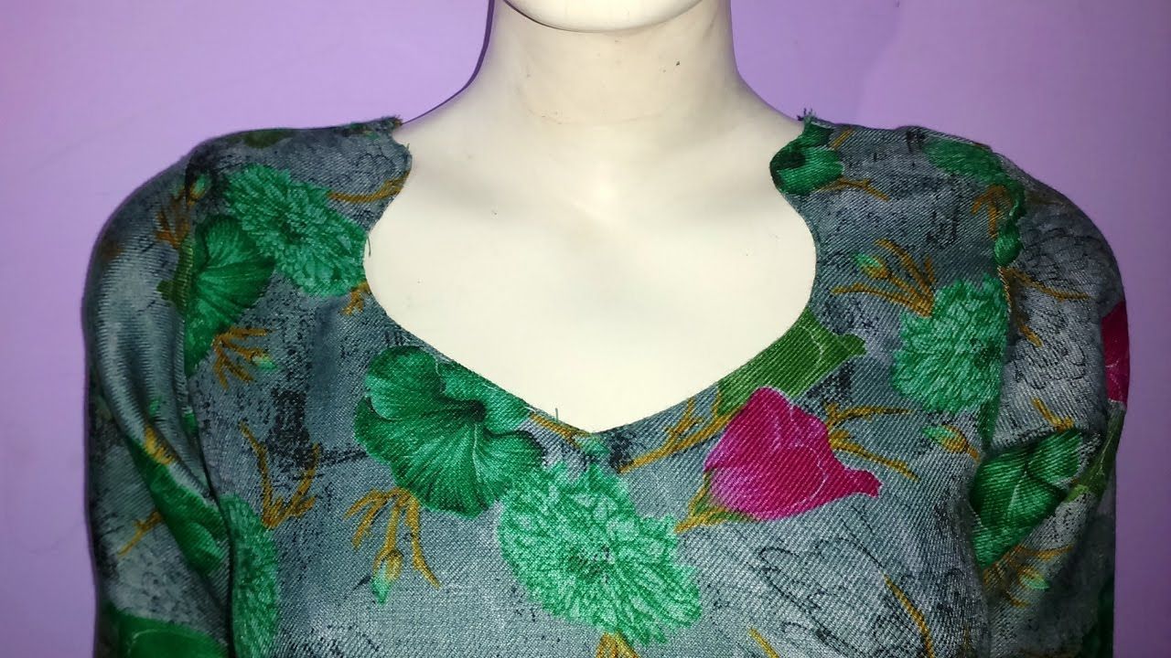 sweetheart neck design for kurti blouse youtube sewing videos