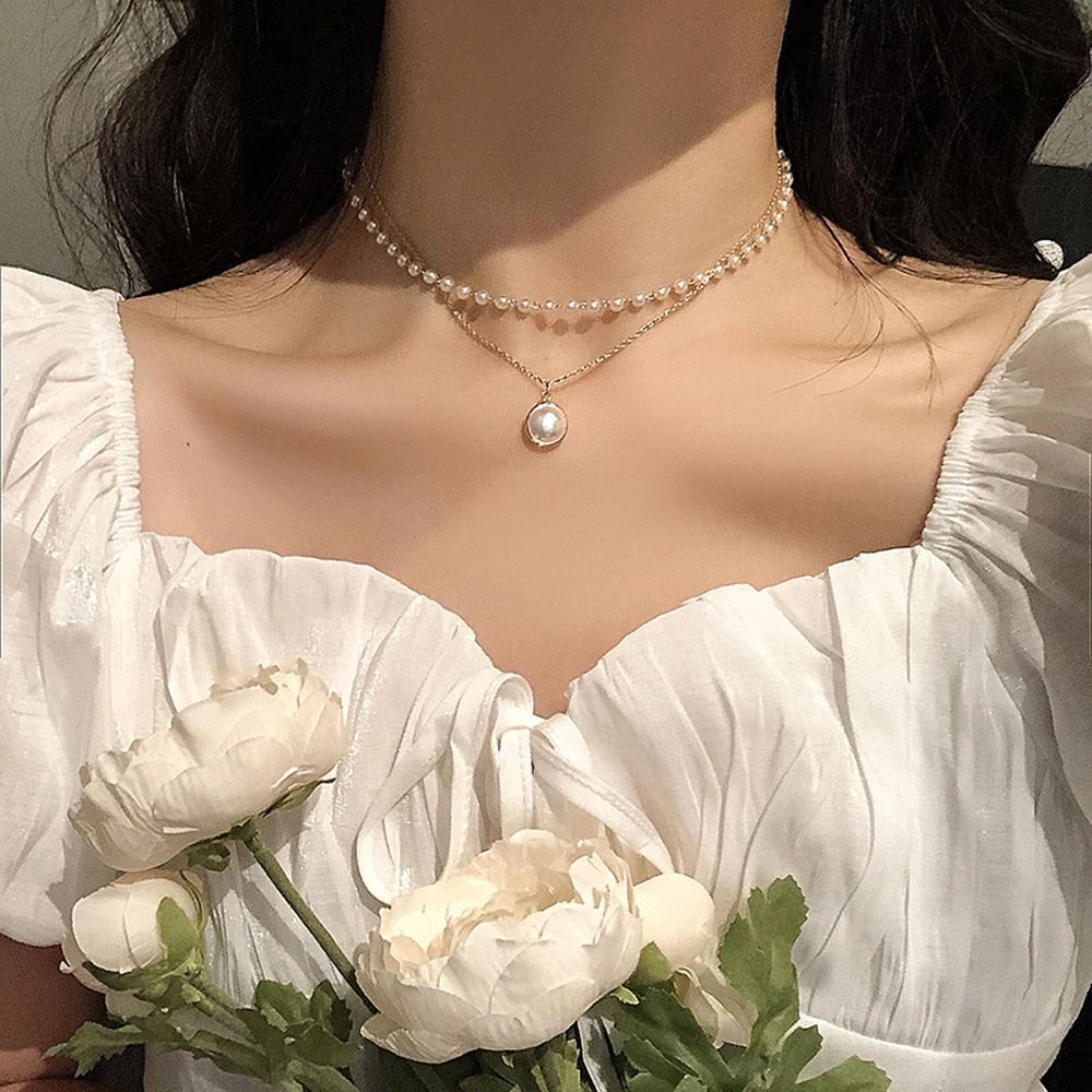 Necklace for women, Double Layer Chain Pendant For Necklace for women, Double Layer Chain Pendant For