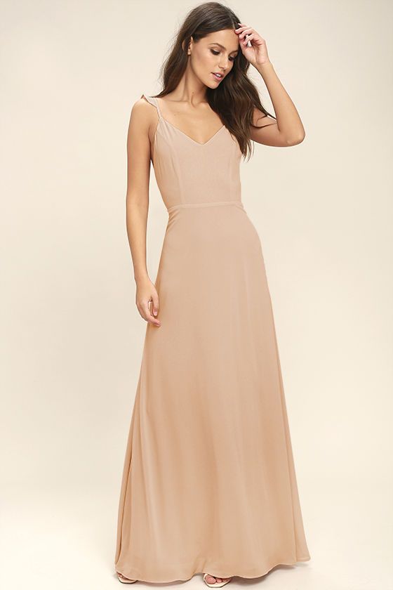 Blush Maxi Dress
