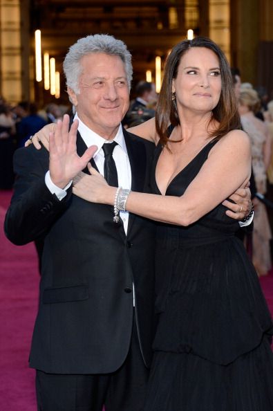 HOLLYWOOD, CA - FEBRUARY 24: Actor Dustin Hoffman and wife Lisa Hoffman